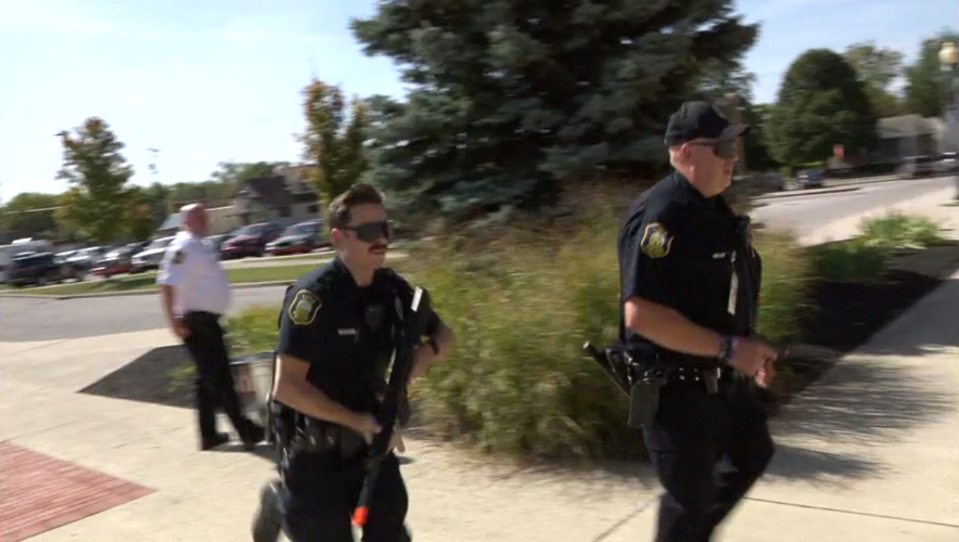 Active Shooter Safety Drill held at South Science and Technology School