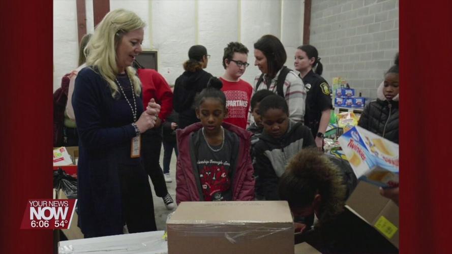 West Ohio Food Bank gets a helping hand from Lima City Schools students
