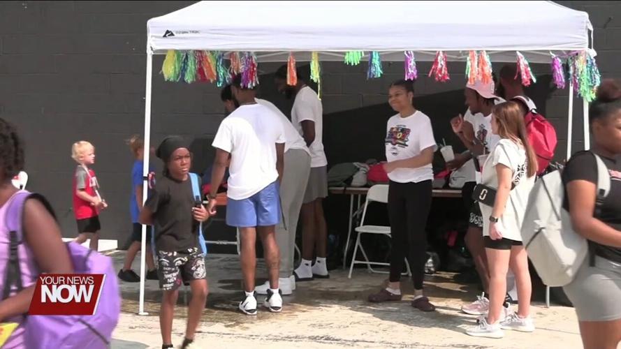 Caterrion Thompson giving back to the community that gave so much to her