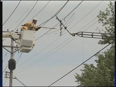 Antenna Hits Power Lines, Sets Home on Fire
