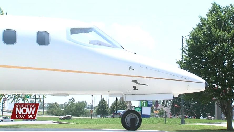 Armstrong Air and Space Museum officially unveils Neil Armstrong's Learjet