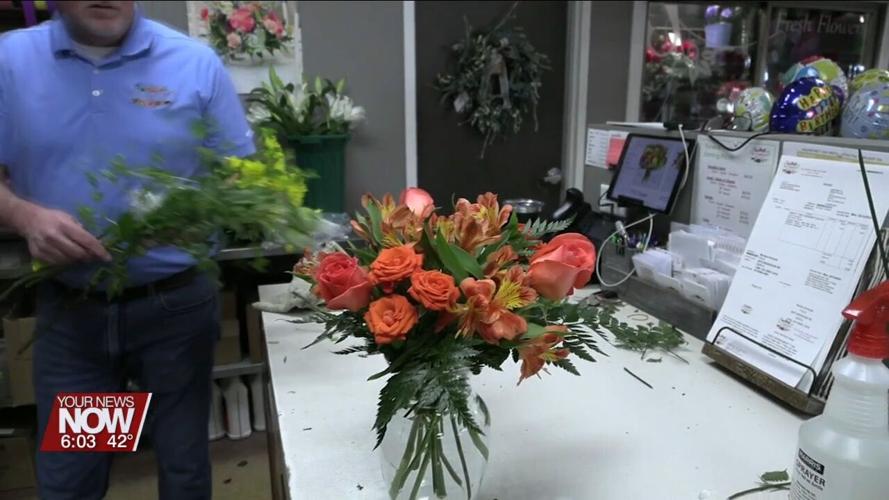 Local flower shops prepare for one of their biggest holidays of the year
