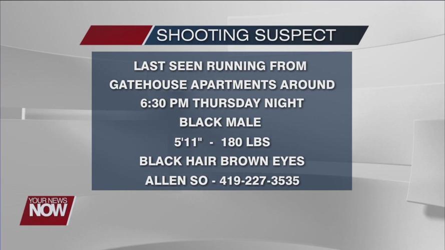 Allen County Sheriff's detectives looking for shooting suspect