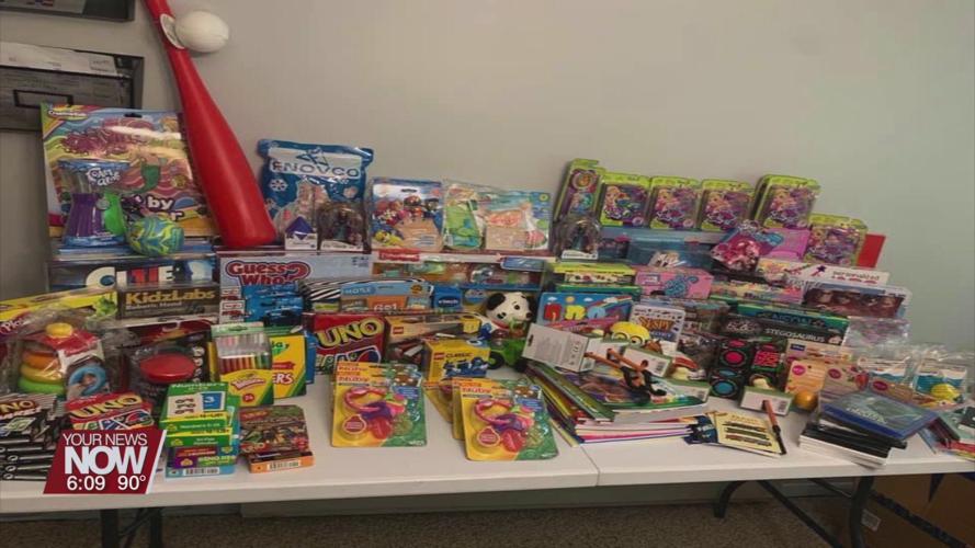 A young cancer survivor looking to give toys to kids getting treatment