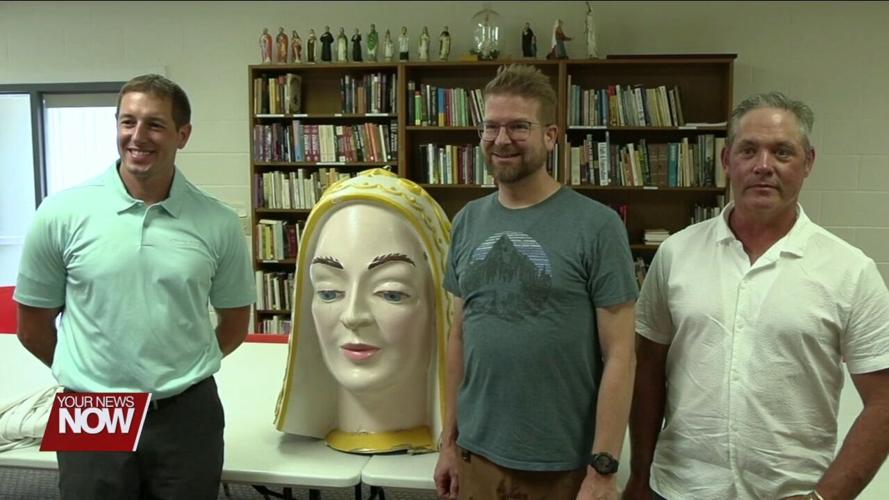 Dive Team Trio, who found Our Lady of Fatima Shrine following tornado rewarded