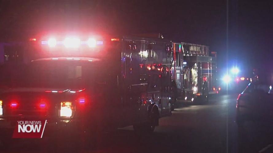 Authorities investigating a shooting at an apartment complex in Lima