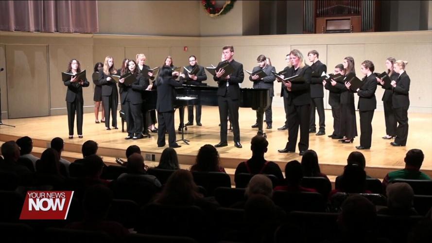 Bluffton University students put people in the holiday spirit with concert
