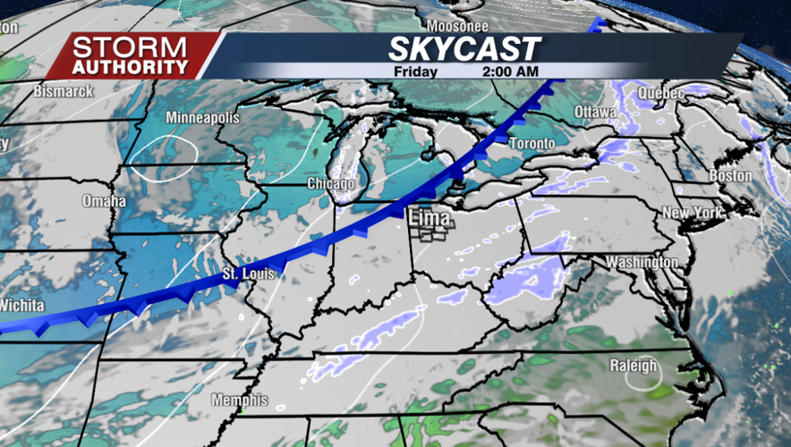 Flurries Thursday Night