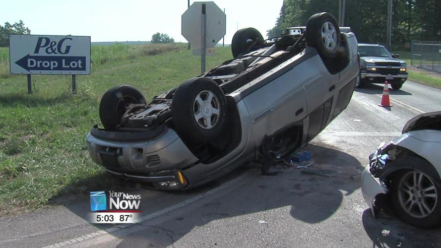 Six injured in another Thayer Road crash 1.jpg