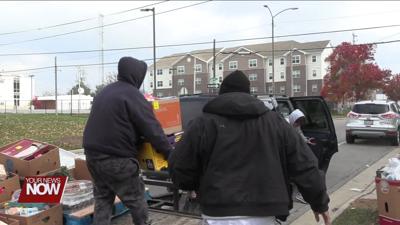 Restoration House of Lima hosts community food giveaway