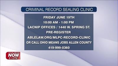 Lima clinic to offer free legal help for expungements and housing issues
