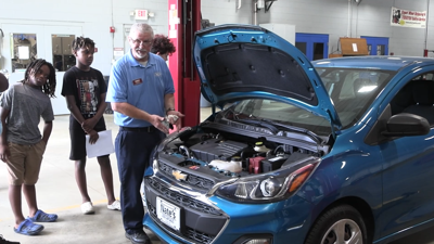Big Brothers Big Sisters hosts "Car Care" workshop at UNOH