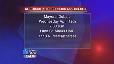 The Northside Neighborhood Association holding Lima Mayoral Debate
