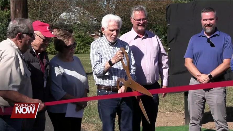 Bluffton community celebrate Lions Way County Line Path