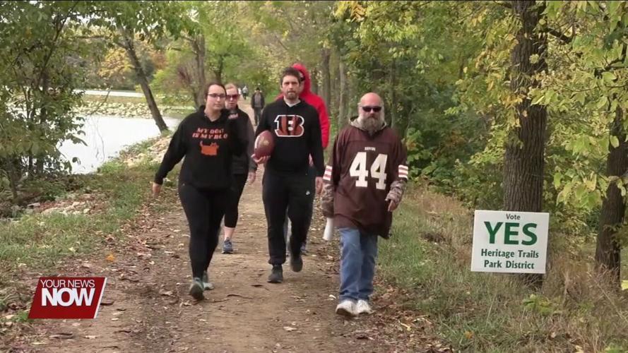 Hundreds head to the Miami Erie Canal Towpath to "Walk with Nature"