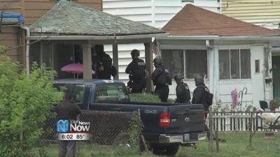 Law Enforcement respond Wednesday to standoff situation