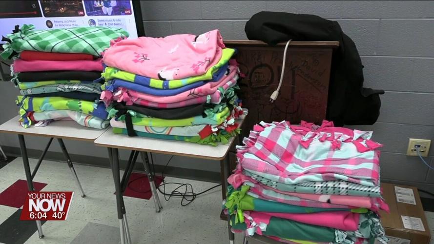 Lima Senior freshman creating blankets to donate to Indian Lake residents displaced by tornado