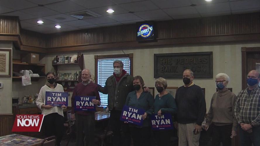 Tim Ryan visits the area amid US Senate primary race