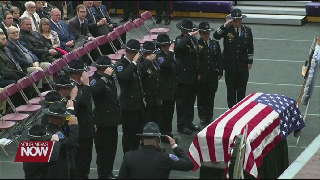 Funeral service held for Fallen Bluffton Officer; Many share how ...