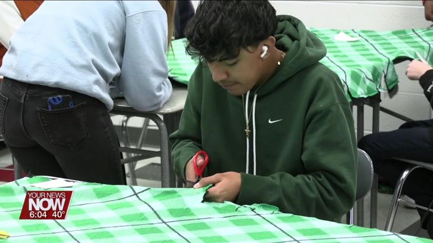 Lima Senior freshman creating blankets to donate to Indian Lake residents displaced by tornado