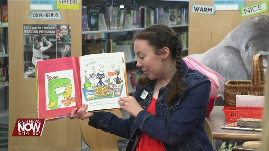 Children aged five and below participated in their last Story Time session of the Summer Reading Program at Lima Public Library
