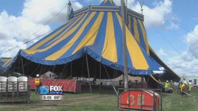 Raising the big top