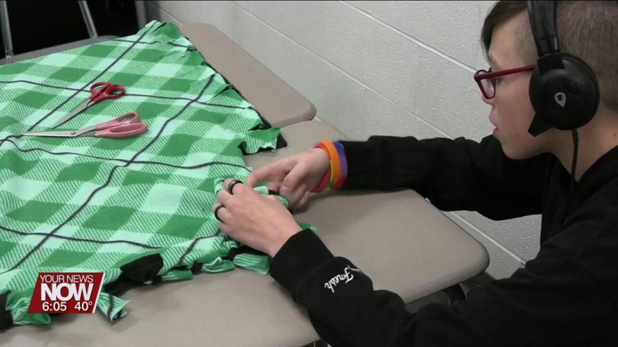 Lima Senior freshman creating blankets to donate to Indian Lake residents displaced by tornado