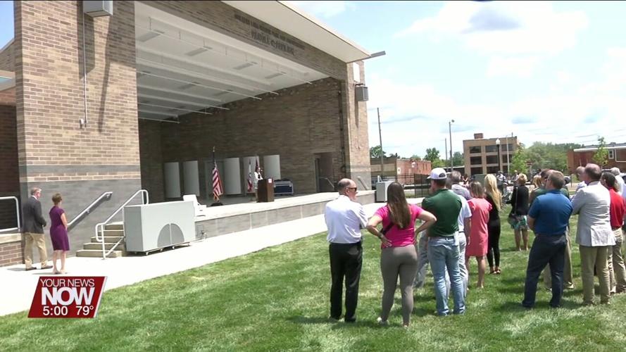 The ribbon is cut and the gates of the Greater Lima Region Amphitheater and Park are officially open