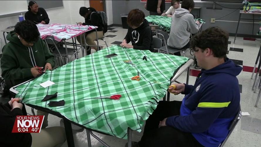 Lima Senior freshman creating blankets to donate to Indian Lake residents displaced by tornado