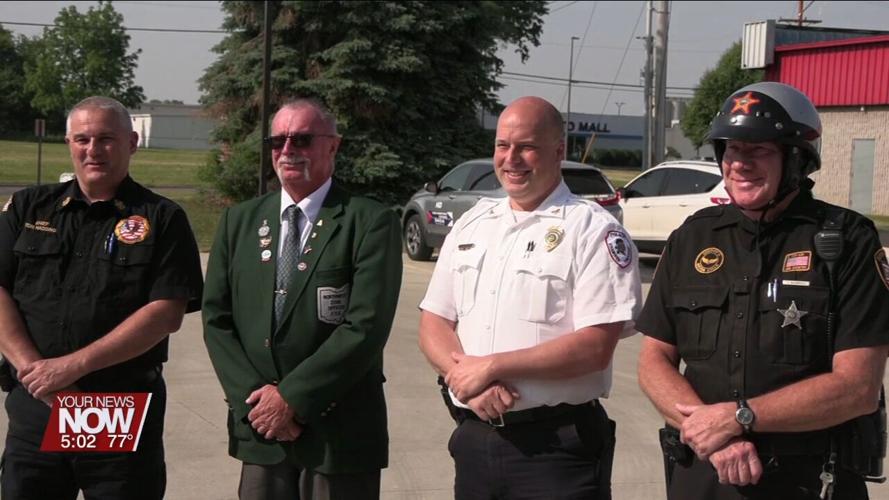 Lima Eagles organization continues to show support to local law enforcement with three more donations