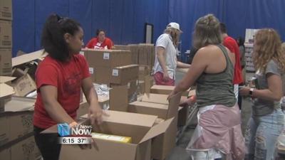 Holiday food assistance at the West Ohio Food Bank