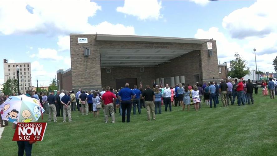 The ribbon is cut and the gates of the Greater Lima Region Amphitheater and Park are officially open