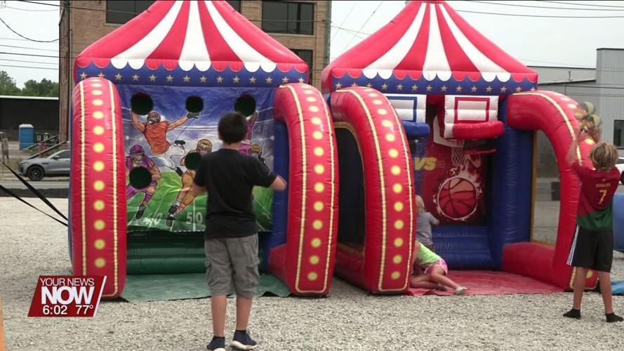 Kids get to experience the new Greater Lima Region Park and Amphitheater at Family Fun Festival