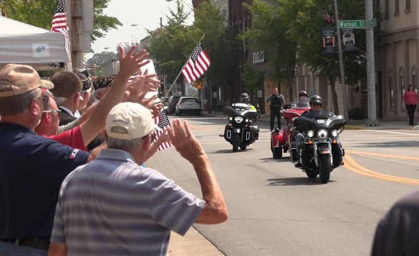 Bikers across Midwest take part in Legacy Run to raise scholarship money for children of fallen and disabled veterans