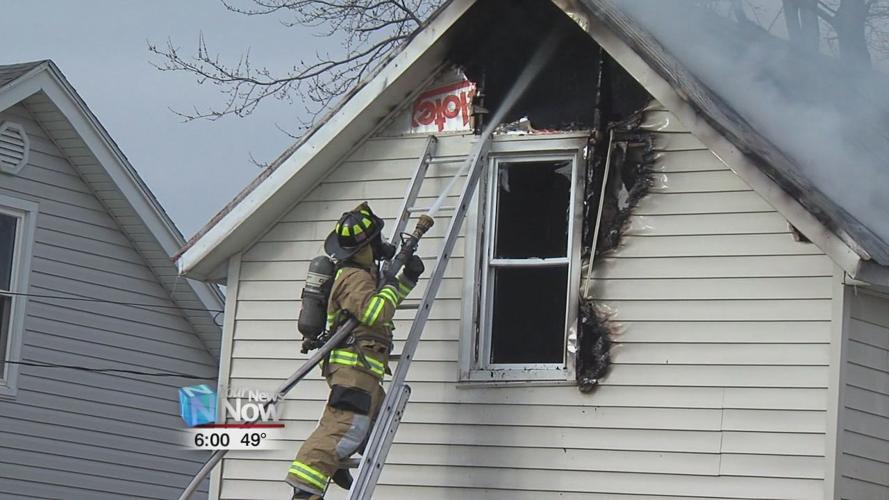 A Sunday afternoon fire leaves a Landeck family homeless