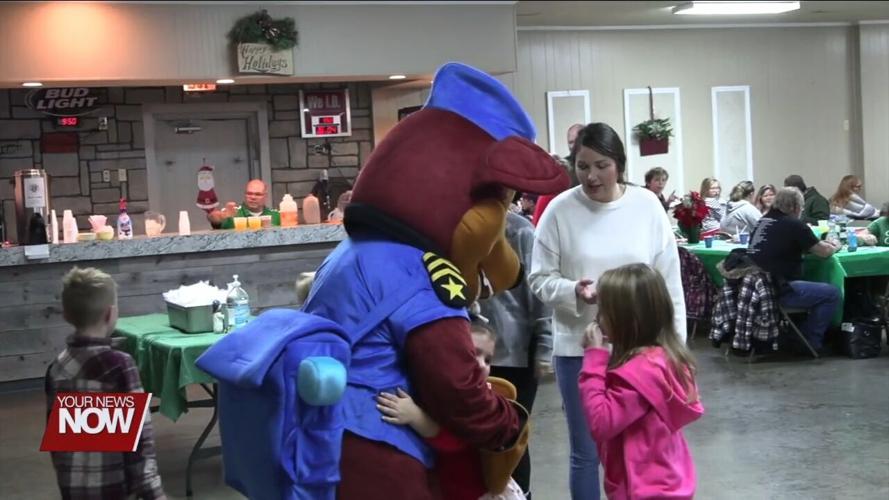 Children's Hometown Holiday weekend wraps up with Breakfast with Santa