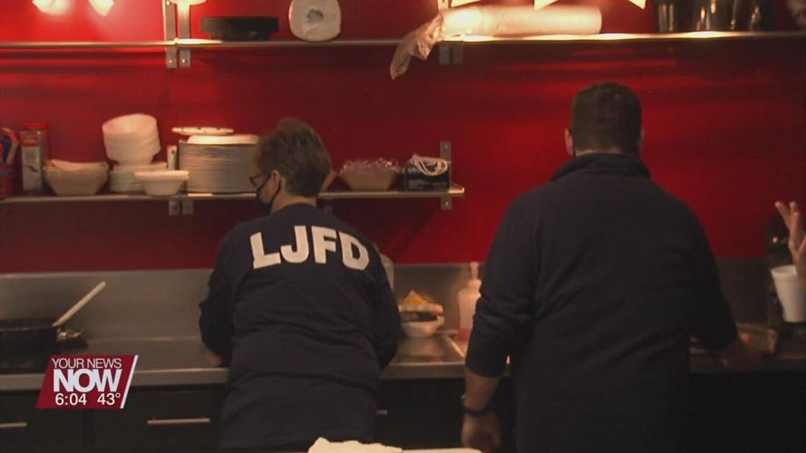 Drive-thru pancake day raises money for the community of Lafayette