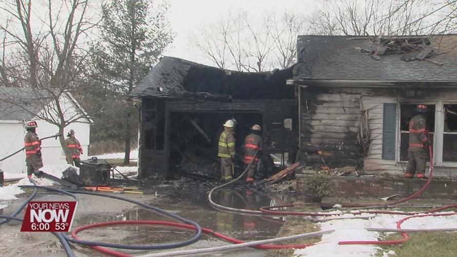 Fire in Alger leaves one house seriously damaged