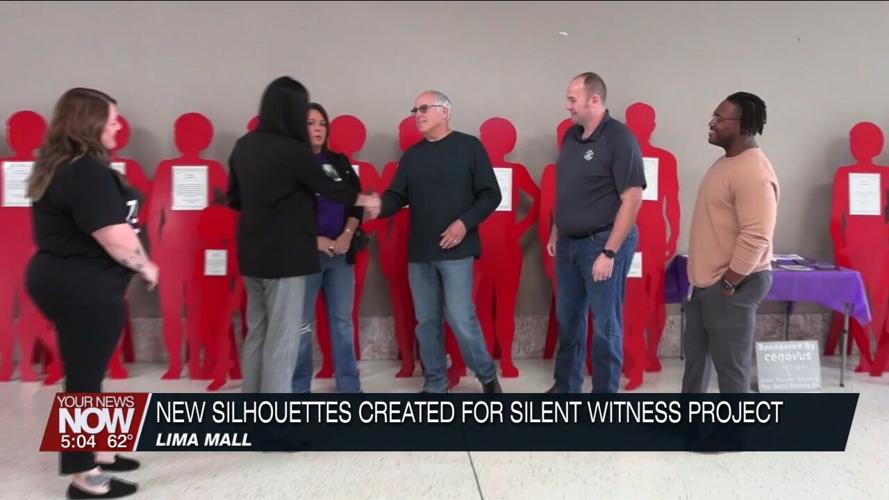 Local businesses create new silhouettes for Crossroads Crisis Center