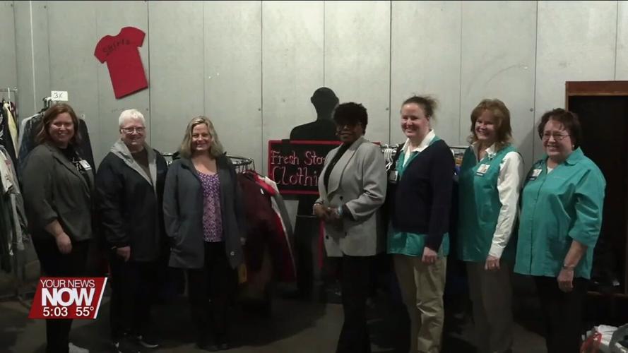 Donations from St. Rita's volunteers provide crucial resources to Allen-Oakwood parolees