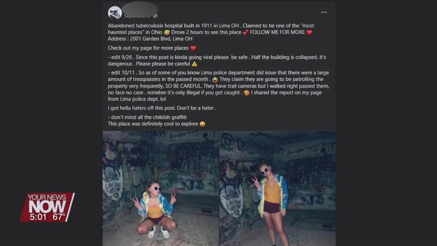 Law enforcement beef up patrol around abandoned hospital because of increased trespassing