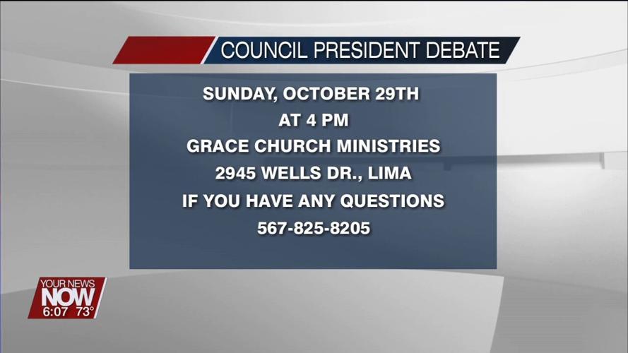 Lima Chapter of NAACP to host City Council President debate on Sunday