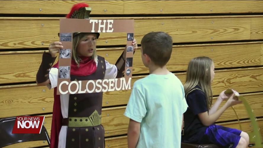 History comes to life at Lincolnview with wax museum project
