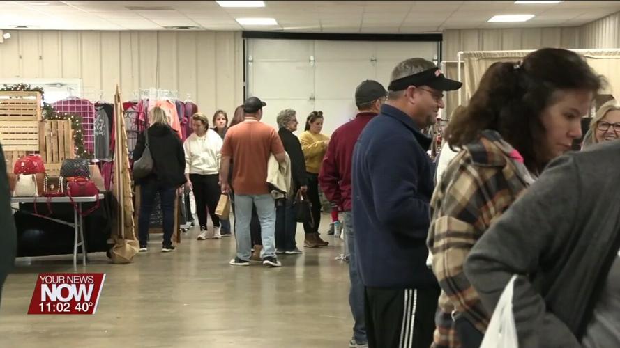 Shoppers find decor, treats, and gifts at Allen County Fairgrounds Christmas craft show