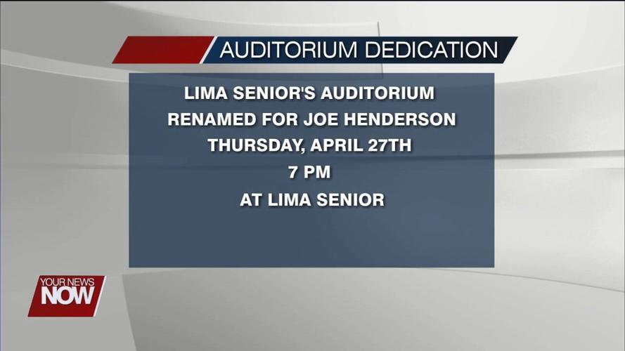 Lima City Schools to honor Joe Henderson with a renaming of their auditorium