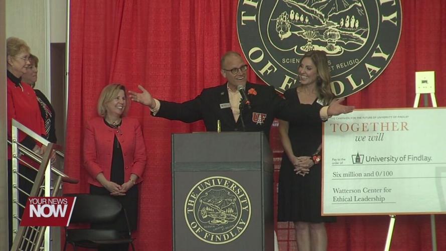 Wattersons gift 6 million dollars to the University of Findlay