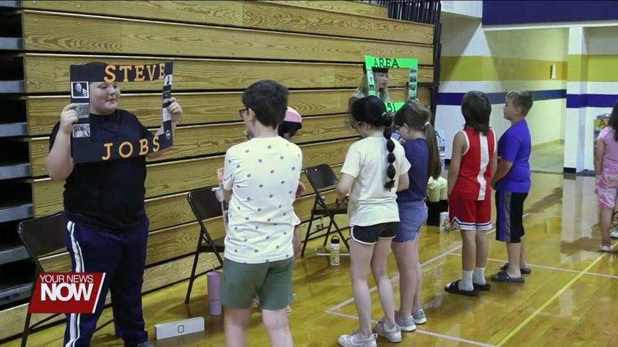 History comes to life at Lincolnview with wax museum project