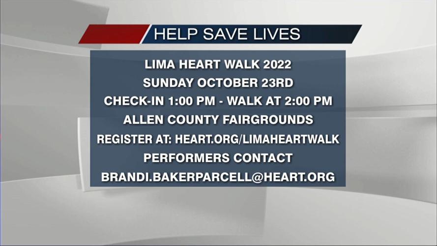 Organizers hope the public comes out in support of this year's Lima Heart Walk