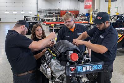 UNOH students gain hands-on training with engine donation from Intersport