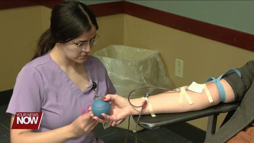Community rolls up their sleeves for blood drive at Mercy Health-St. Rita's
